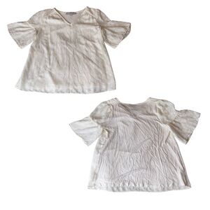 LOFT Cream Petite Top